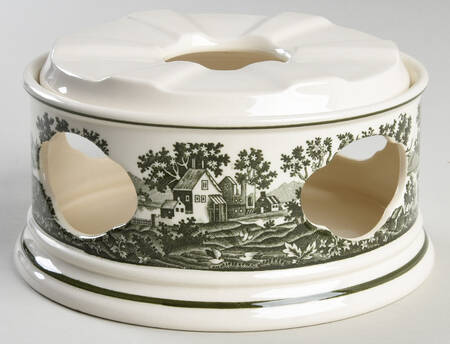 Rusticana Green China Warmer Stand