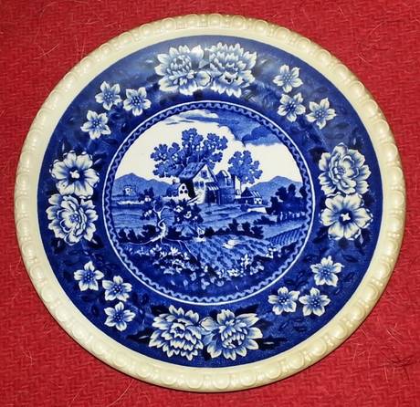 Rusticana Blue Bread & Butter Plate