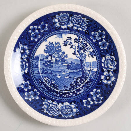 Rusticana Blue Saucer for Cream Soup Bowl