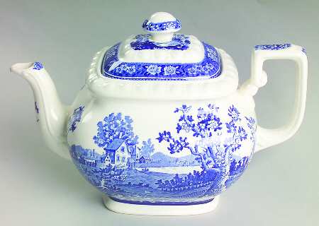 Rusticana Blue Teapot & Lid