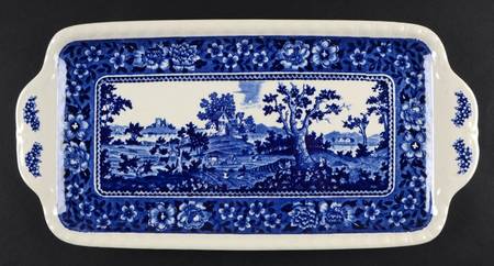 Rusticana Blue Large Sandwich Tray