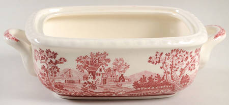 Rusticana Red 6" Rectangular Box No Lid