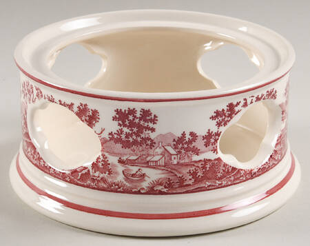 Rusticana Red Bottom for 2 Pc Warmer Stand