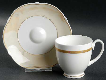 San Michele Footed Cup & Saucer Set