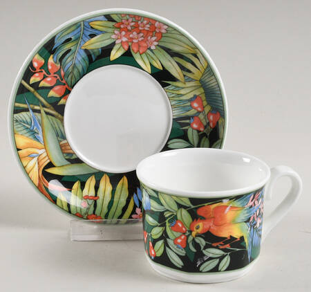 Serengeti Flat Demitasse Cup & Saucer Set