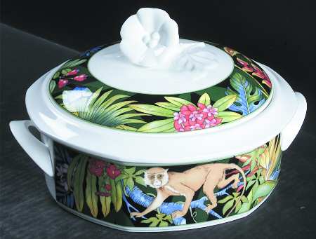 Serengeti Round Covered Vegetable