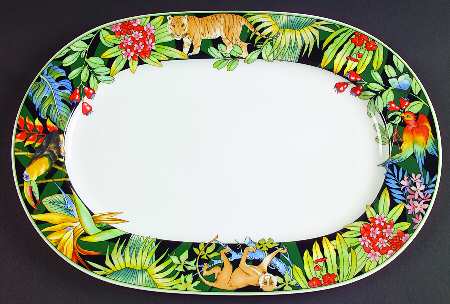 Serengeti 13" Oval Serving Platter