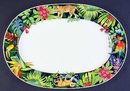 Serengeti 16" Oval Serving Platter