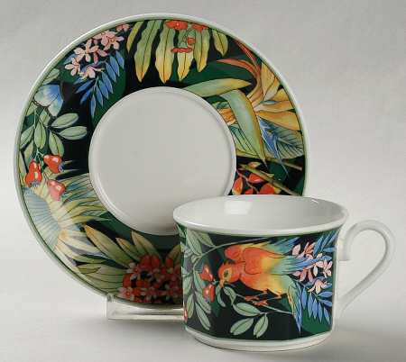 Serengeti Flat Cup & Saucer Set