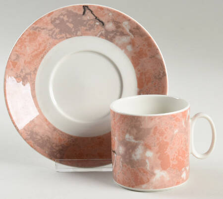 Siena Flat Cup & Saucer Set