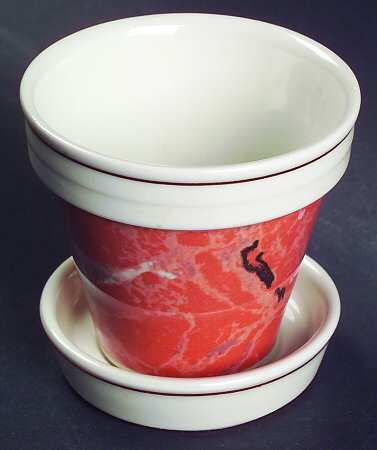 Siena 2" Flower Pot & Underplate
