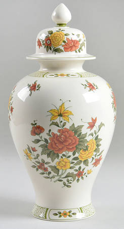 Summer Day Large Ginger Jar & Lid