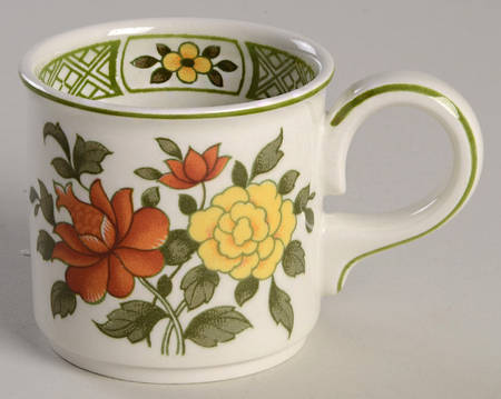 Summer Day Flat Demitasse Cup