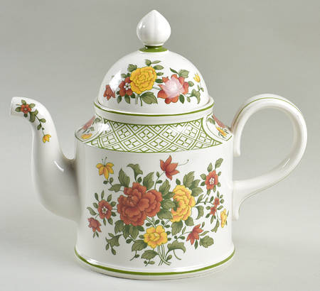 Summer Day Small Coffee Pot & Lid