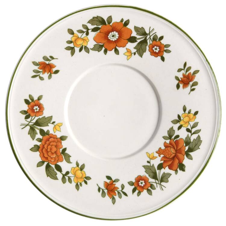 Summer Day Saucer for Breakfast Cup