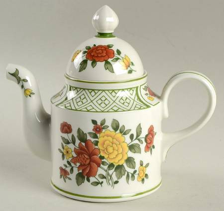 Summer Day Individual Coffee Pot & Lid