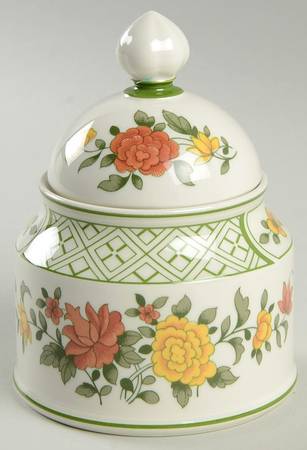 Summer Day Sugar Bowl & Lid