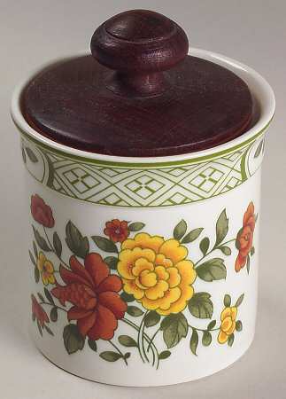 Summer Day Large Spice Jar & Lid