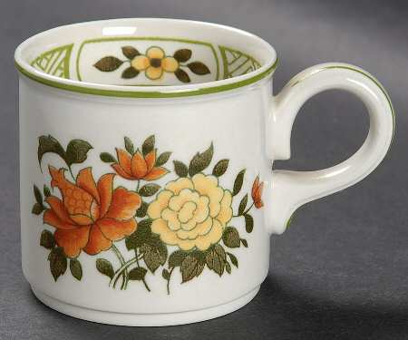 Summer Day Flat Demitasse Cup