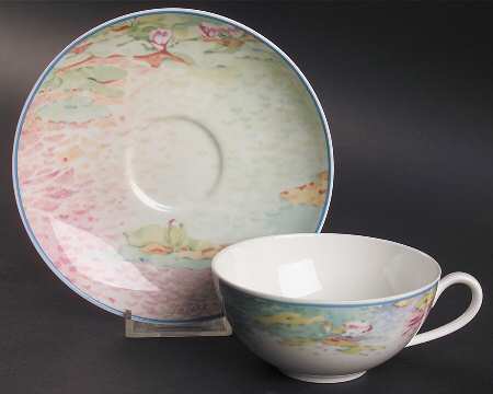 Summer Dreams Flat Cup & Saucer Set