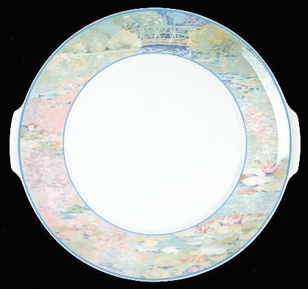 Summer Dreams Handled Cake Plate