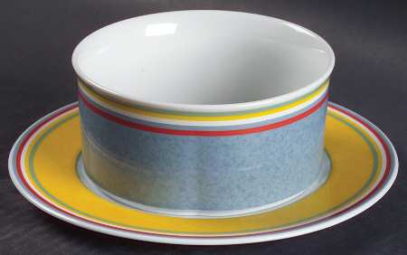 Switch 1  Flat Cream Soup Bowl & Saucer Set