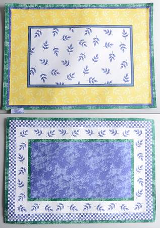 Switch 3  Reversible Cloth Placemat