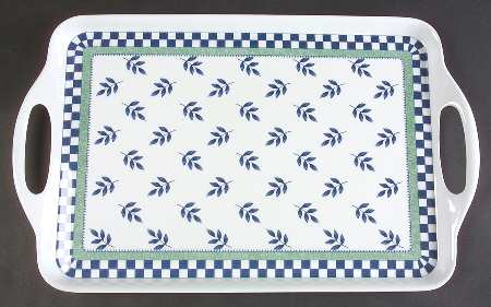 Switch 3  19" Rectangular Handled Serving Melamine Tray