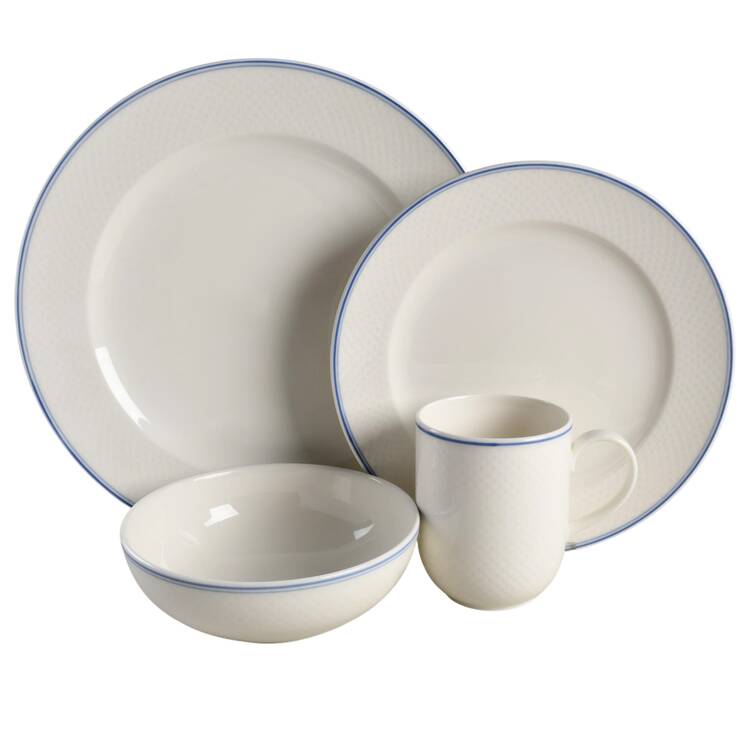 Tipo Blue 4 Piece Place Setting