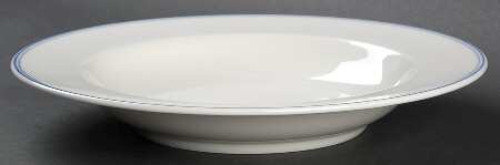 Tipo Blue Large Rim Soup Bowl