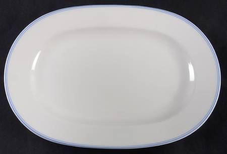Tipo Blue 11" Oval Serving Platter
