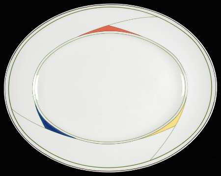 Trio 15" Oval Serving Platter