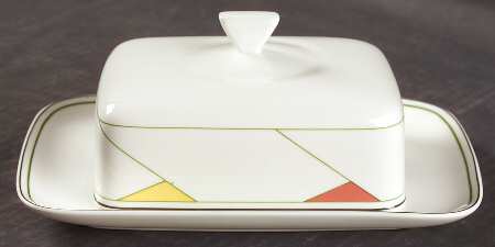 Trio Square Covered Butter