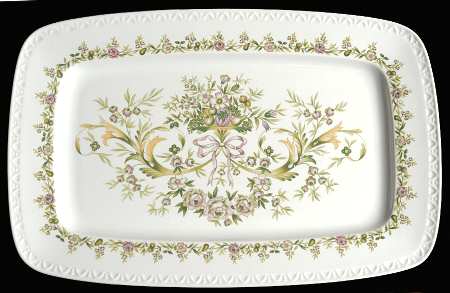 Trianon 14" Oval Serving Platter