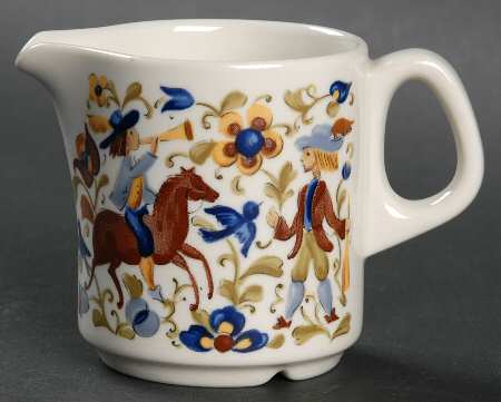 Troubadour Mini Creamer