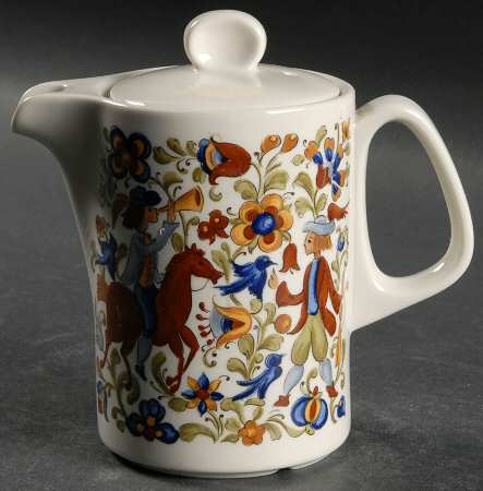 Troubadour Mini Coffee Pot & Lid