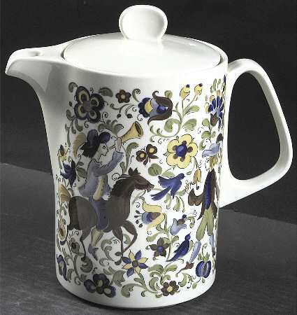 Troubadour Coffee Pot & Lid