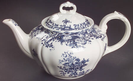 Valeria Blue Teapot & Lid
