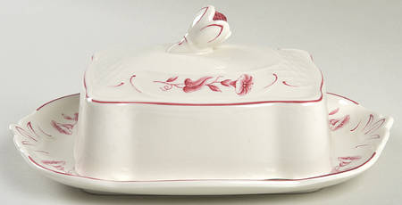 Val Rouge Square Covered Butter