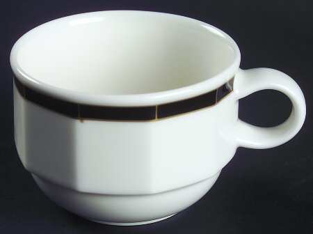 Varia Black and Gold Stacking Cup