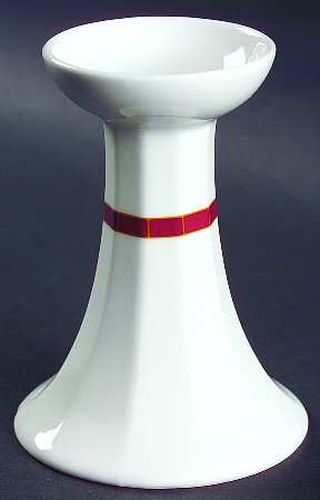 Varia Red 5" Candlestick