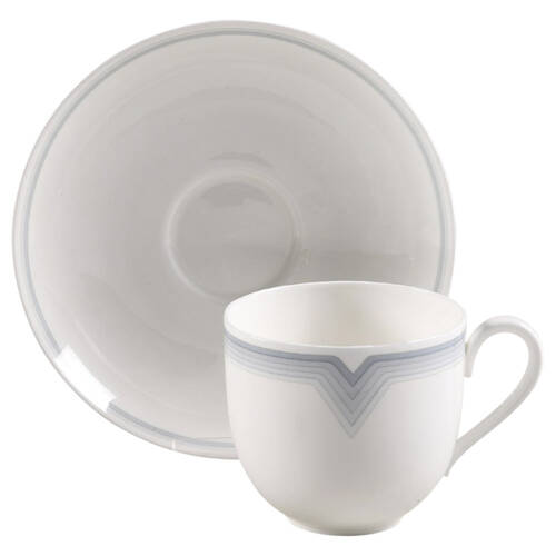 Vega Flat Cup & Saucer Set