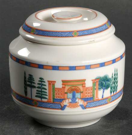 Via Appia Sugar Bowl & Lid