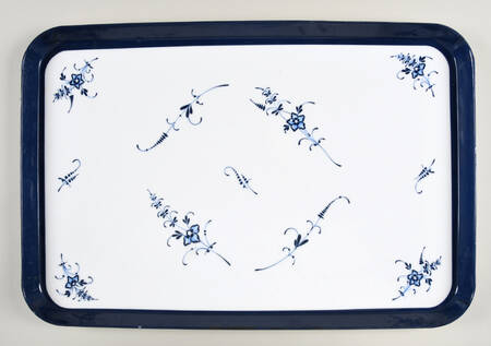 Vieux Luxembourg 17" Rectangular Melamine Tray