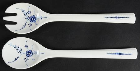 Vieux Luxembourg 2 Piece Salad Set, Solid Piece