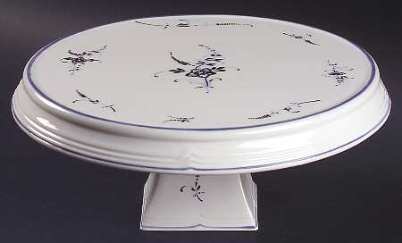 Vieux Luxembourg 10" Diameter Pedestal Cake Stand