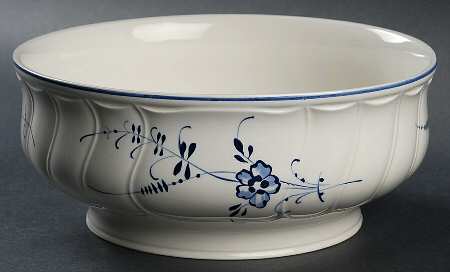 Vieux Luxembourg 8" Round Vegetable Bowl
