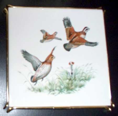 VIL10 Metal Frame Square Trivet