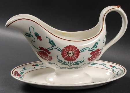 VIL2 Gravy Boat with Attached Underplate
