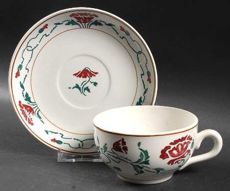 VIL2 Flat Cup & Saucer Set
